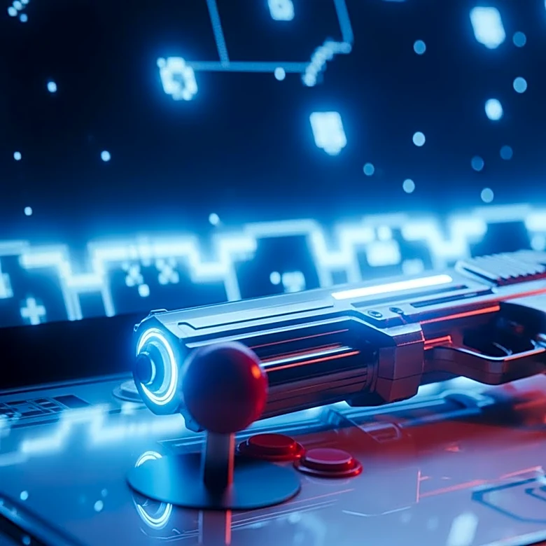 G'AIM'E Time Crisis Light Gun Offers Nostalgic Arcade Experience with Modern Technology