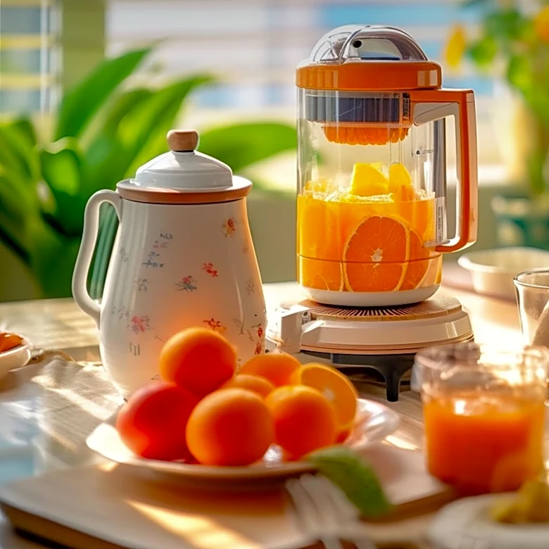 Juicer Revolutionizes Home Juice-Making with Easy Cleaning and Whole Fruit Capability
