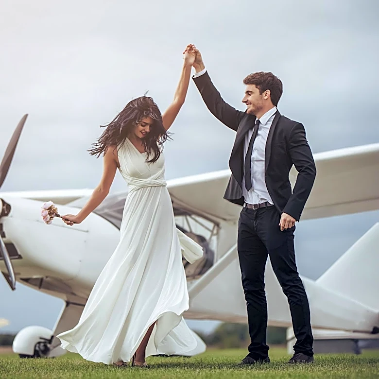 Flight Attendant's Unique Connection with Passenger Leads to Marriage
