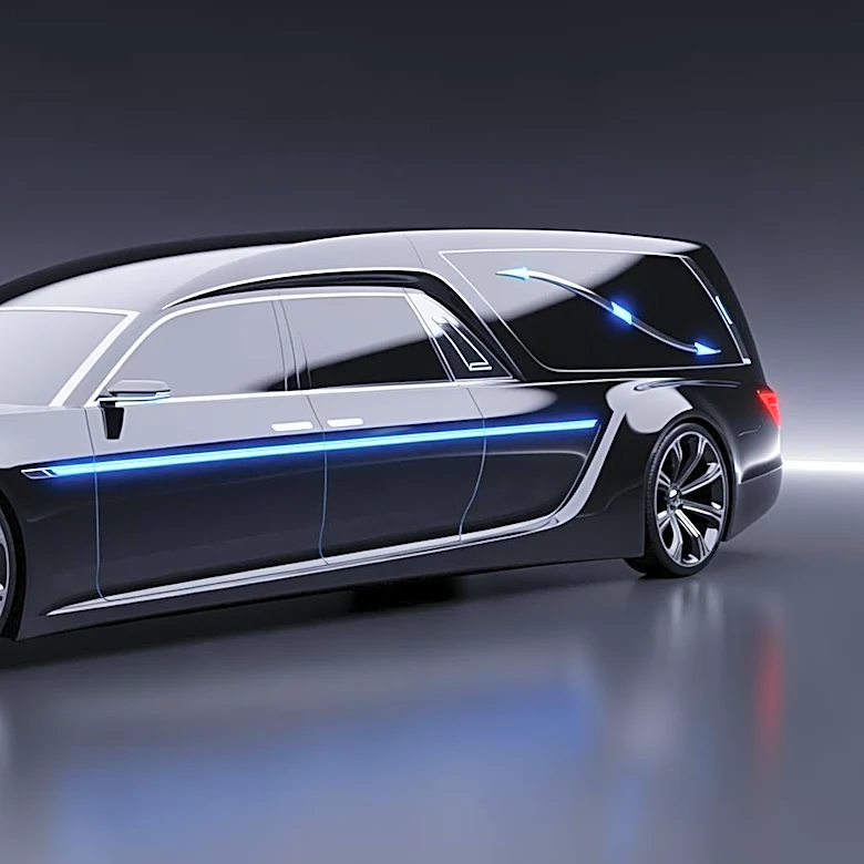 Cadillac Lyriq Electric Hearse Introduced by Wolf Coach Builders