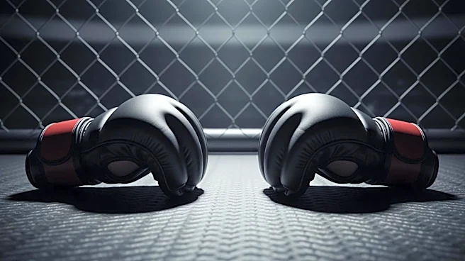 UFC Fighters Josh Hokit and Paulo Costa Separated by Security at UFC 328