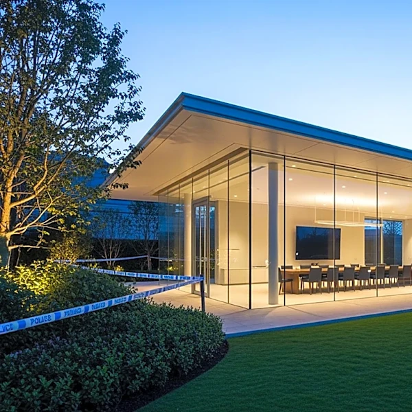 Los Angeles 'Pavilion' Mansion Offers Unique Architectural Design and Luxury Features