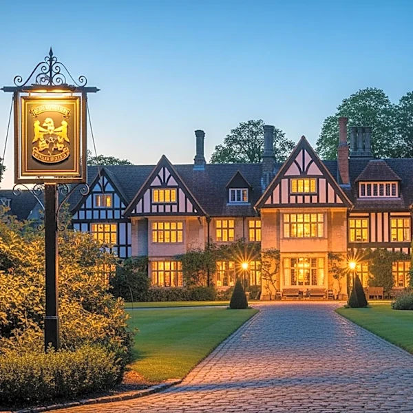 Tarzana Tudor Estate with English Pub Sees Price Reduction to $14.95 Million