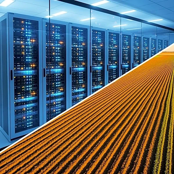 AI Data Centers Compete with Agriculture for Land Use