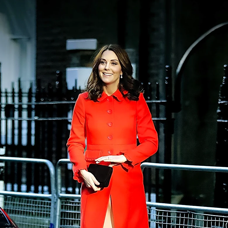Princess Kate Attends Buckingham Palace Garden Party in Self Portrait Dress