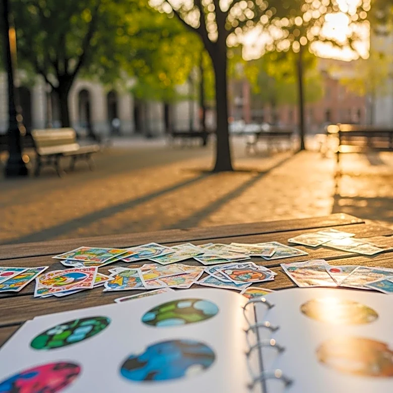 Argentine Plazas Thrive with World Cup Sticker Trading Amid FIFA Games