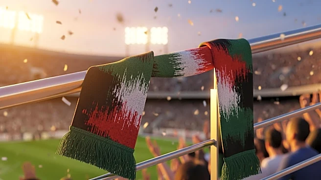 Barcelona's Lamine Yamal Waves Palestinian Flag During Title Celebrations