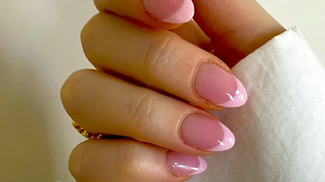 Demi Lovato's Double Diamond French Manicure Sets New Beauty Trend