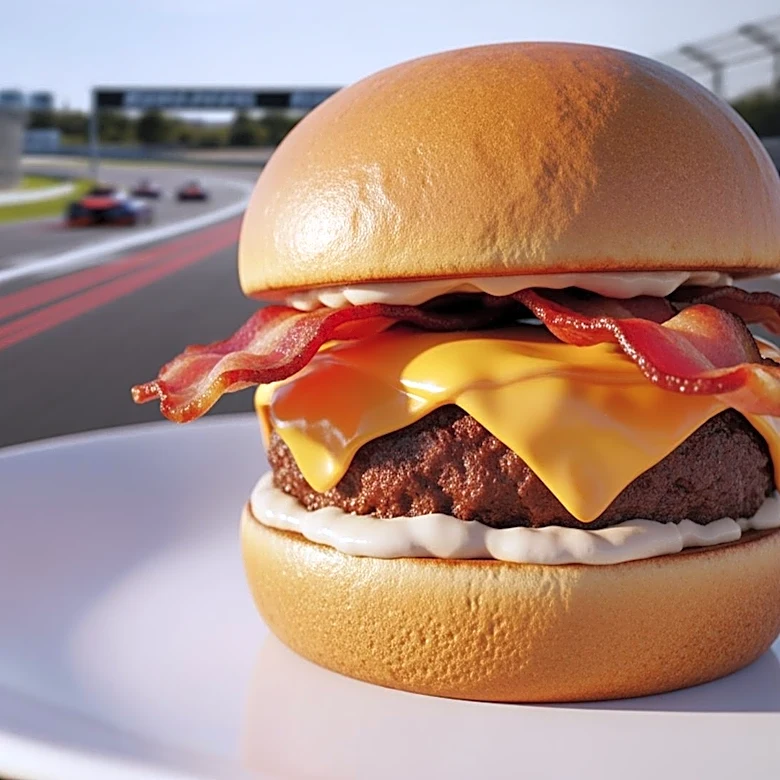 Wendy's Offers 1-Cent Jr. Bacon Cheeseburgers Following NASCAR Victory by Trackhouse Racing