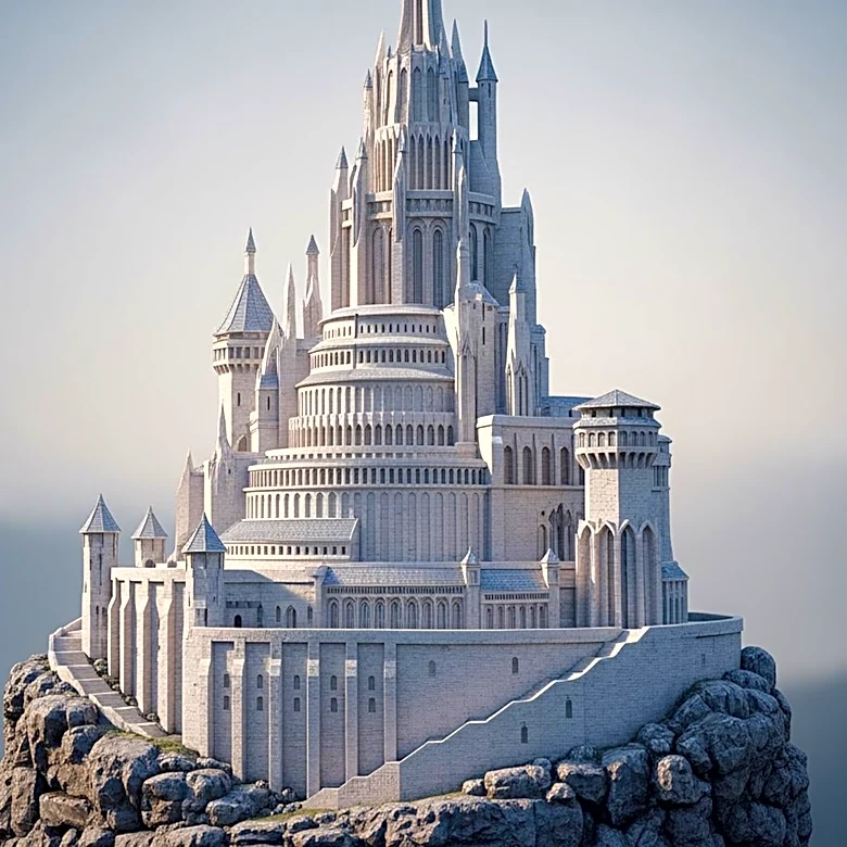 LEGO Unveils Massive Minas Tirith Set for Lord of the Rings Fans