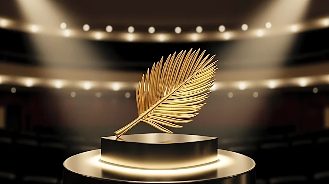 Elijah Wood Presents Peter Jackson with Honorary Palme d'Or at Cannes