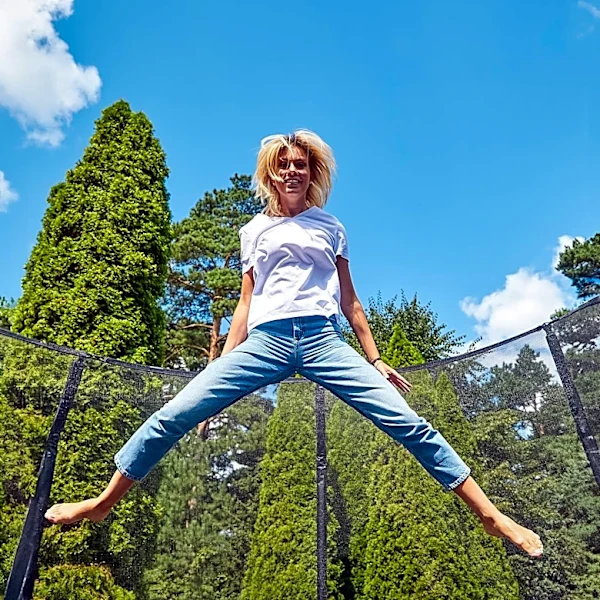 Nadia Sawalha Advocates for Rebounding Workouts Backed by NASA Research