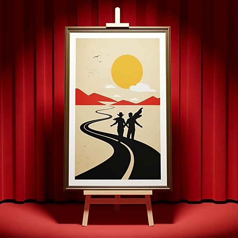Cannes Film Festival Celebrates 'Thelma  Louise' with Iconic Poster