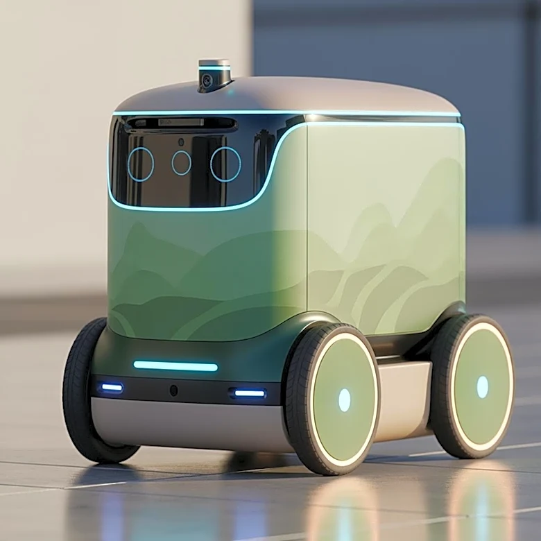 Piaggio Fast Forward Unveils Grogu-Inspired Cargo Robot with Autonomous Technology