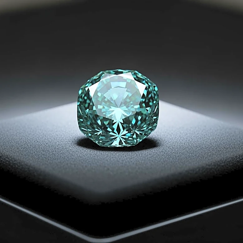 Record-Breaking Sale of Rare Blue-Green Diamond at Auction