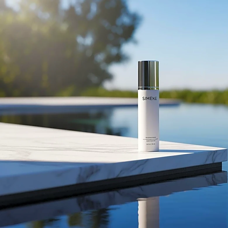 Hailey Bieber Promotes Rhode Skincare with Poolside Campaign Amidst Acquisition Success