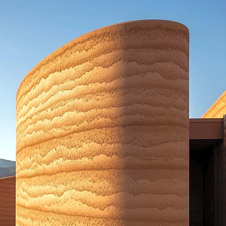 Custom Rammed Earth Home in Arizona Offers Energy Efficiency and Scenic Views