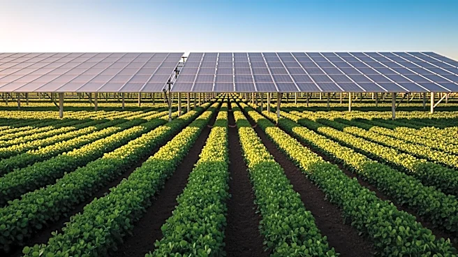 Agrivoltaics: Integrating Solar Panels with Farming to Enhance Crop Performance