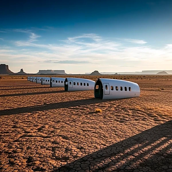 Spirit Airlines' Fleet Repossession: Nomadic Aviation Group Moves Planes to Arizona Desert