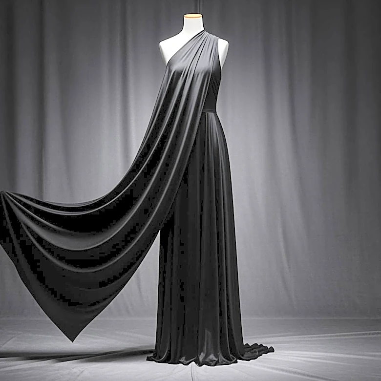 Brooks Nader Stuns in Black Gown at Sports Illustrated Event