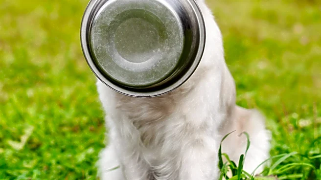 Golden Retriever Caught Stealing Food from Fridge in North Carolina