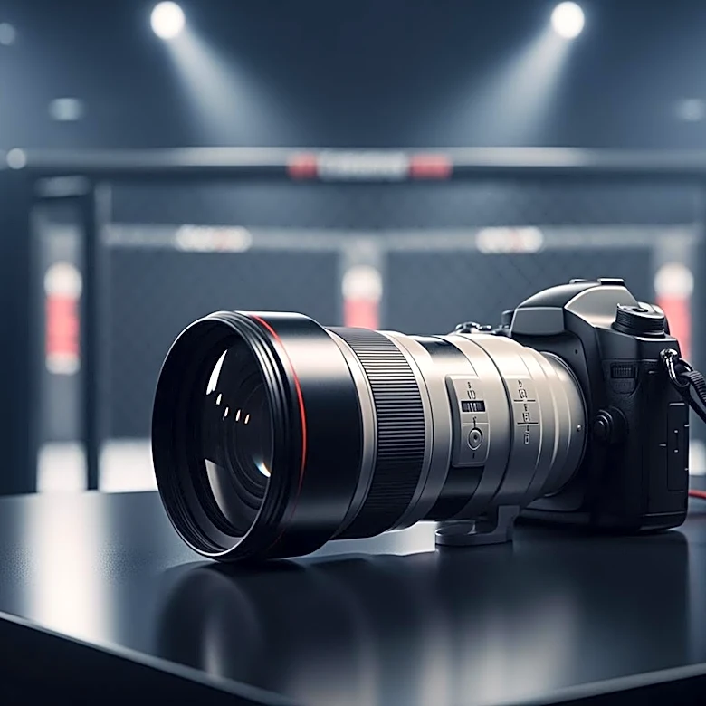 Marshawn Lynch Takes on Role of Photographer at Ronda Rousey vs. Gina Carano MMA Event