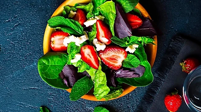 CBS News Features Recipe for Strawberry Salad with Pretzel Crusted Chicken