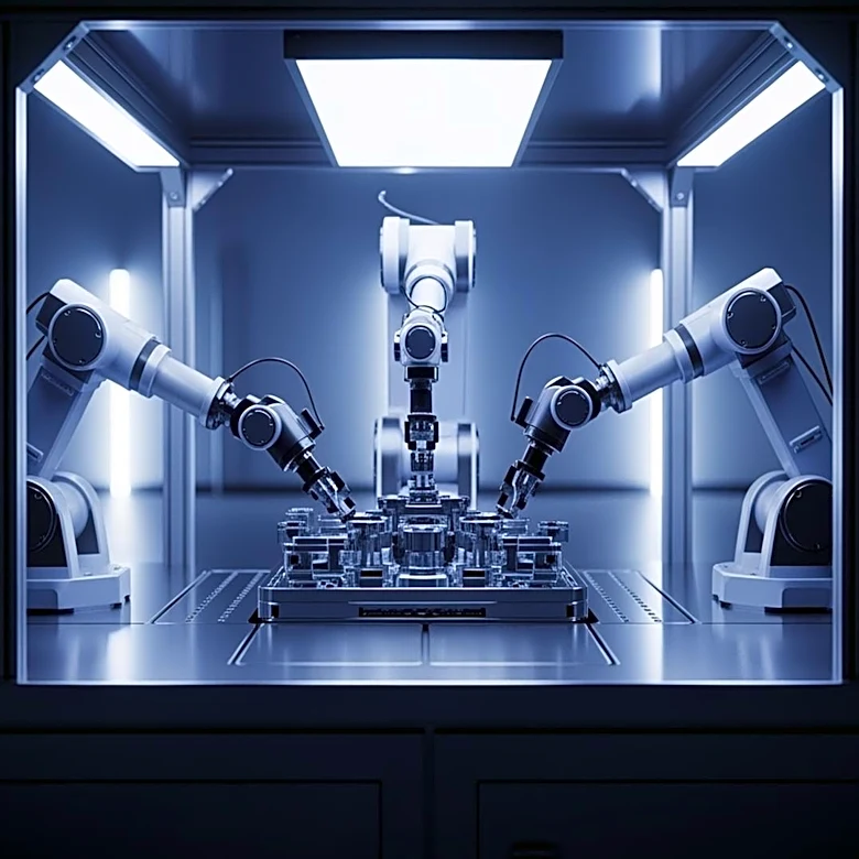 Dstl and Rivelin Robotics Innovate Military Manufacturing with Microfactory Technology
