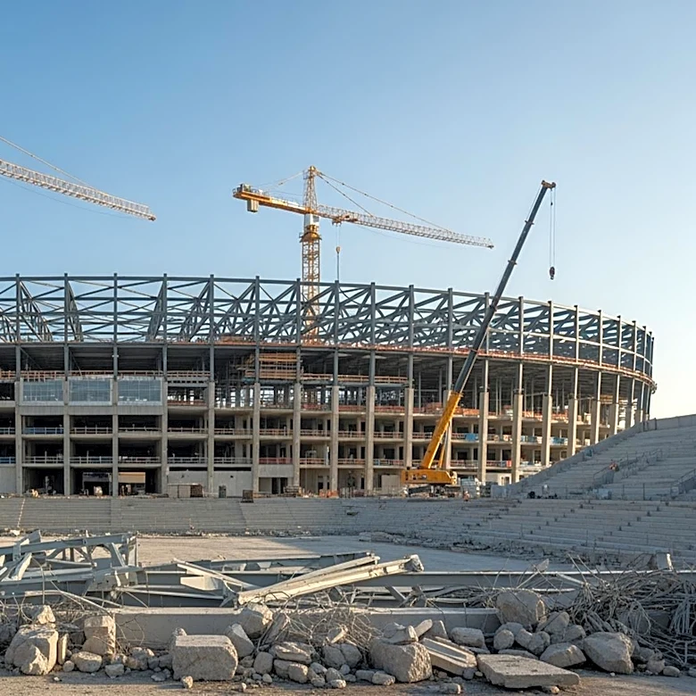 Highmark Stadium Transition: New Construction Progresses as Old Stadium is Dismantled