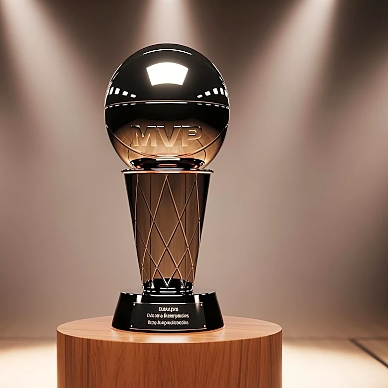 NBA Commissioner Adam Silver Awards MVP Trophy to Shai Gilgeous-Alexander, Highlighting His Back-to-Back Wins