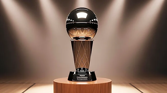 NBA Commissioner Adam Silver Awards MVP Trophy to Shai Gilgeous-Alexander, Highlighting His Back-to-Back Wins