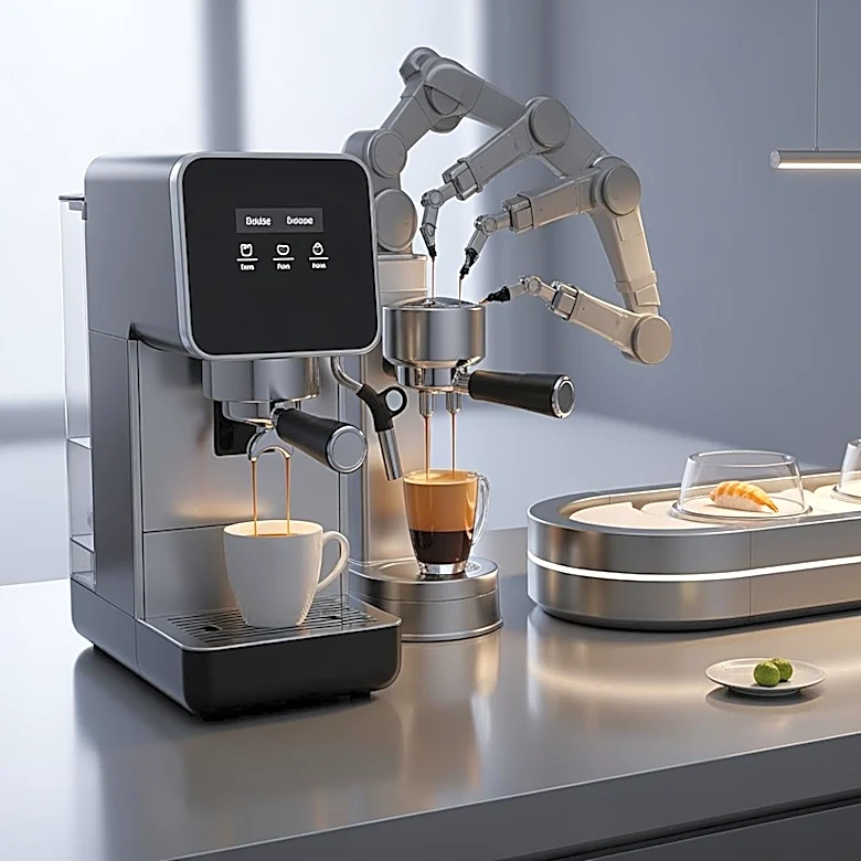 National Restaurant Show Highlights Technological Innovations with Robot Baristas and Sushi-Makers
