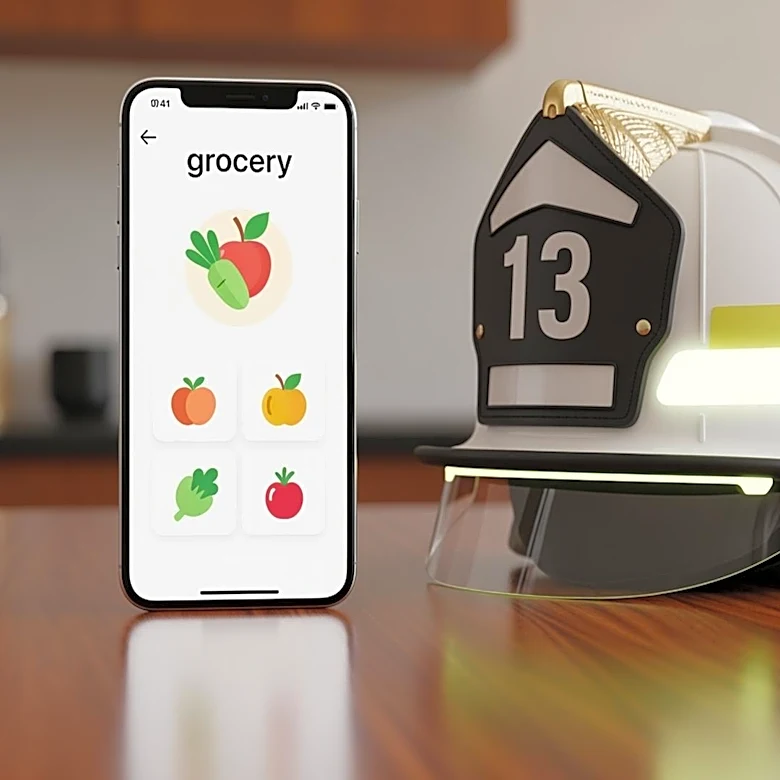 Firefighter Uses AI to Develop Grocery Shopping App to Improve Efficiency