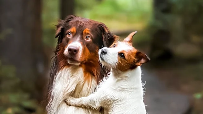 Rescue Dog Reunites with Sibling After Adoption, Delighting Owner and Online Community