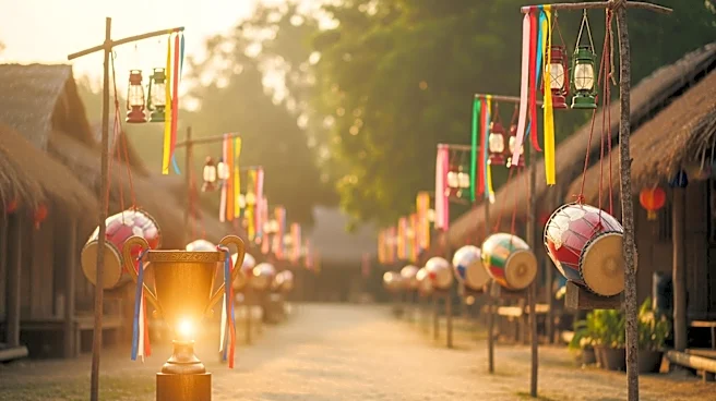 Ghanaian Village Celebrates Aston Villa's Europa League Win with Local Parade