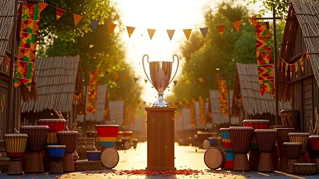Ghanaian Village Juaben Celebrates Aston Villa's Europa League Victory with Parade