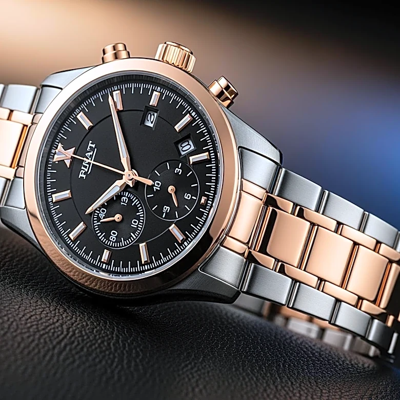 Girard-Perregaux Unveils Laureato Chronograph 42 mm with Bicolor Design