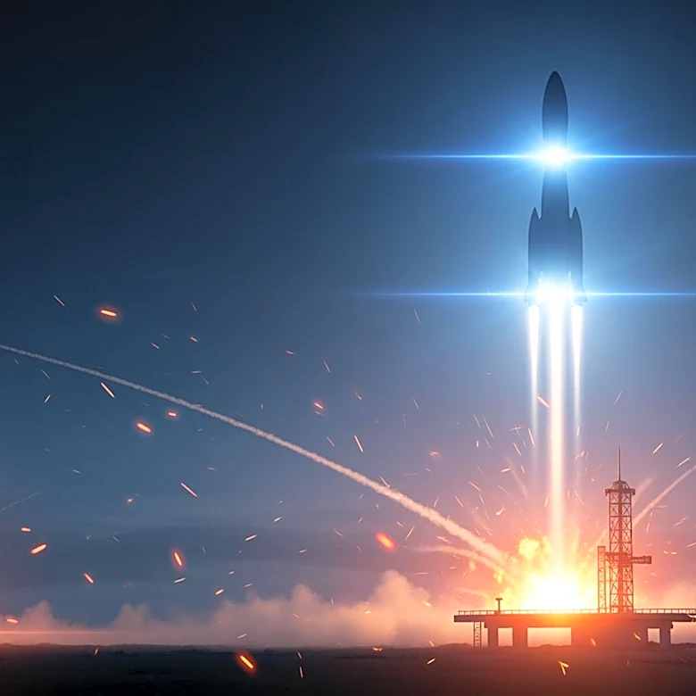 SpaceX's Starship V3 Launch Achieves Partial Success with Engine Failure and Booster Crash