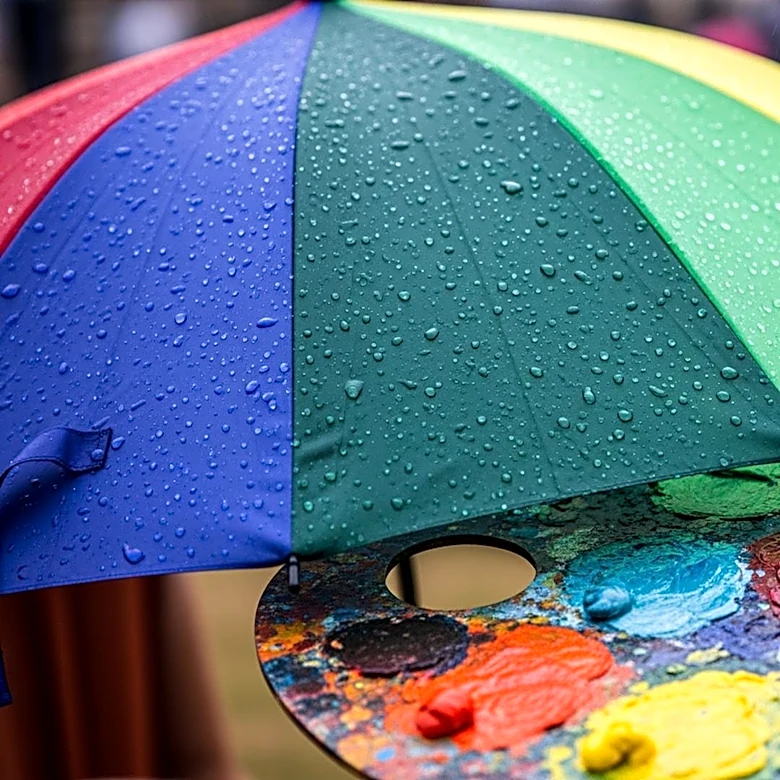 Artscape Attendees Endure Rain to Celebrate Baltimore's Art Scene
