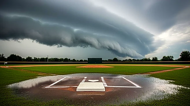 Cincinnati Reds vs. St. Louis Cardinals Game Delayed Due to Weather