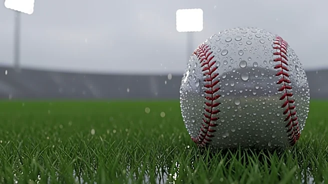 Rain Delays Cincinnati Reds vs. St. Louis Cardinals Game