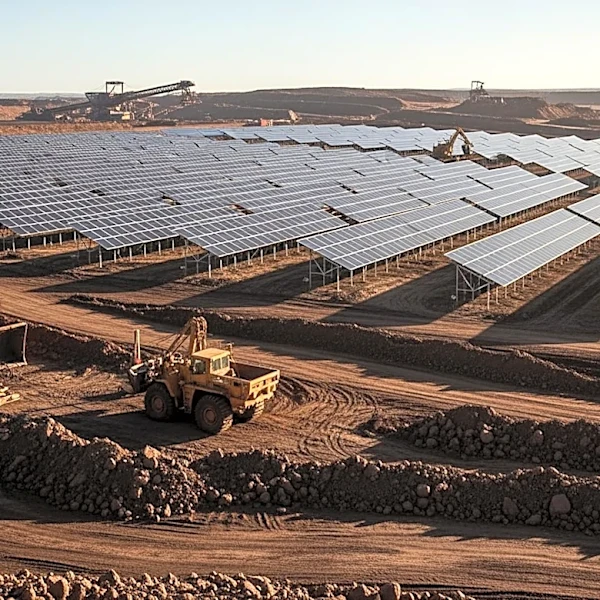 Mining Industry Embraces Solar Power for Decarbonization Efforts