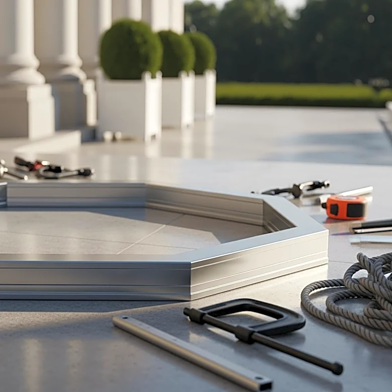 UFC Octagon Construction Underway at White House for Flag Day Event