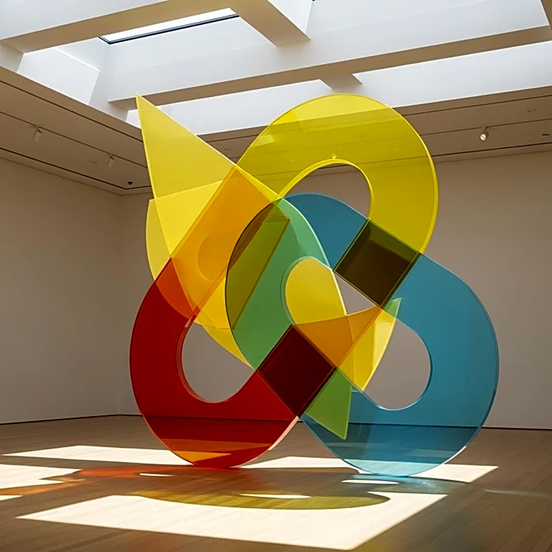 François Bonnel's 'The Geometry of Joy' Exhibition Explores Emotional Abstraction