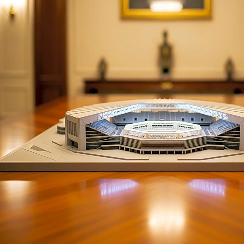 UFC Arena Construction at White House for President Trump's 80th Birthday Event