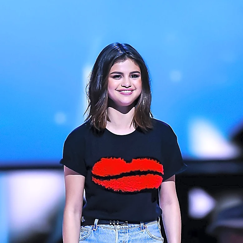 Selena Gomez Embraces Studded Mary Janes Trend in London