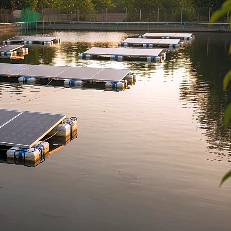 Study Explores Solar Energy Generation with Fish and Shrimp Farming