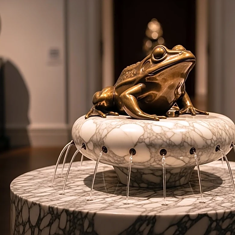 Lalanne's Playful Frog Fountains to Headline Christie's Auction with High Valuation