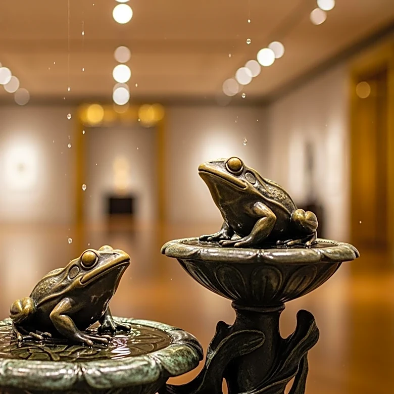 Lalanne's Frog Fountains to Headline Christie's Auction with High Expectations