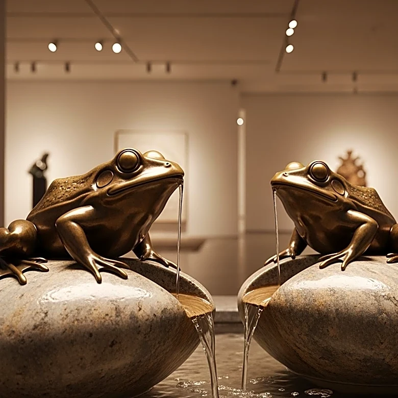 Christie's Auction to Feature Lalanne's Iconic Frog Fountains